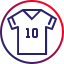 a small icon with a sports jersey